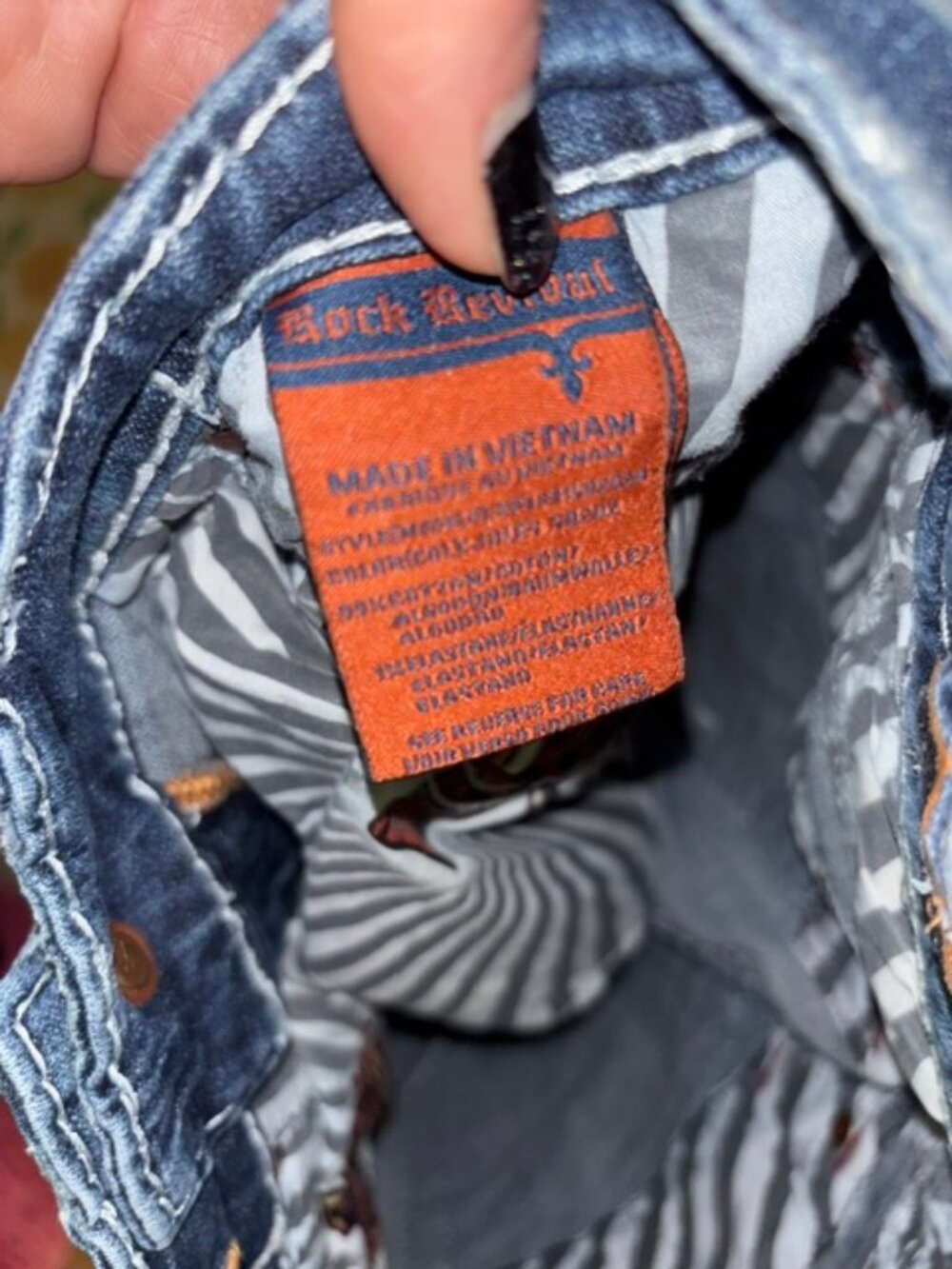 ROCK REVIVAL MENS JEANS 29 - Picture 5 of 7
